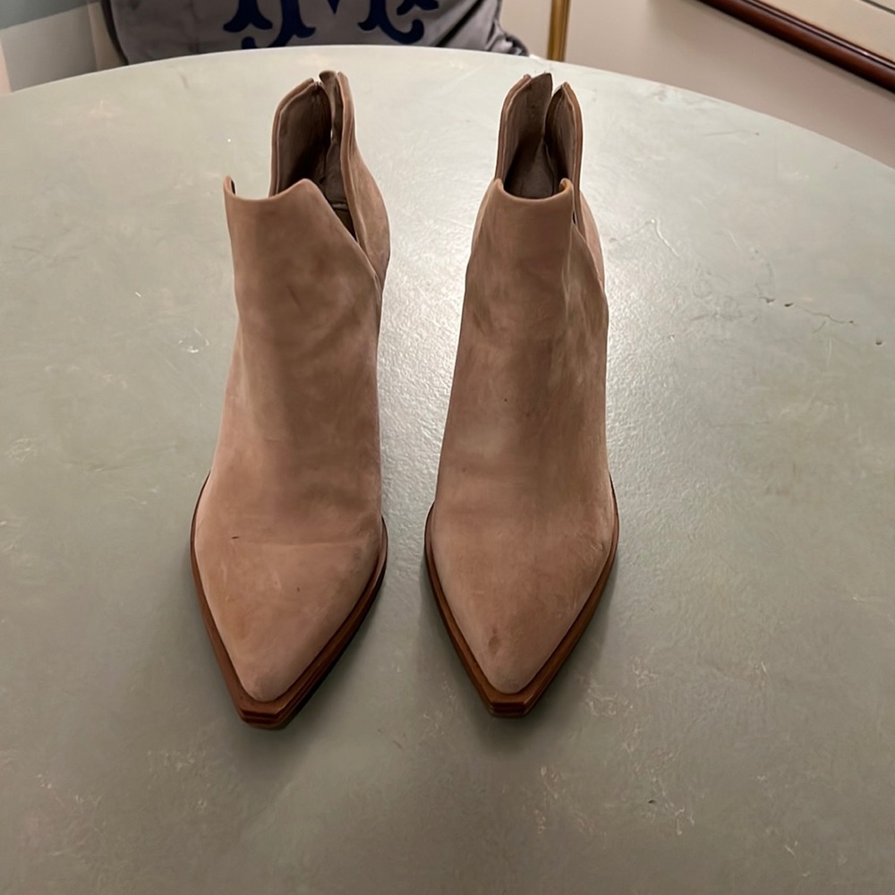 Vince Camuto Suede Booties 8.5